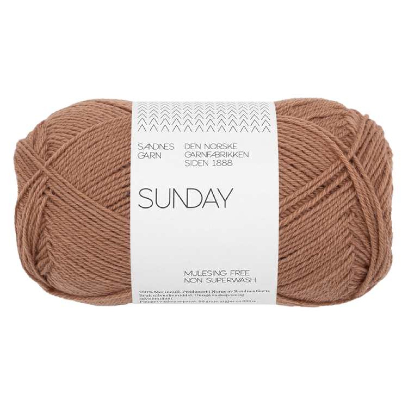 Sandnes Garn Sunday Farbe 3342 mocha mousse