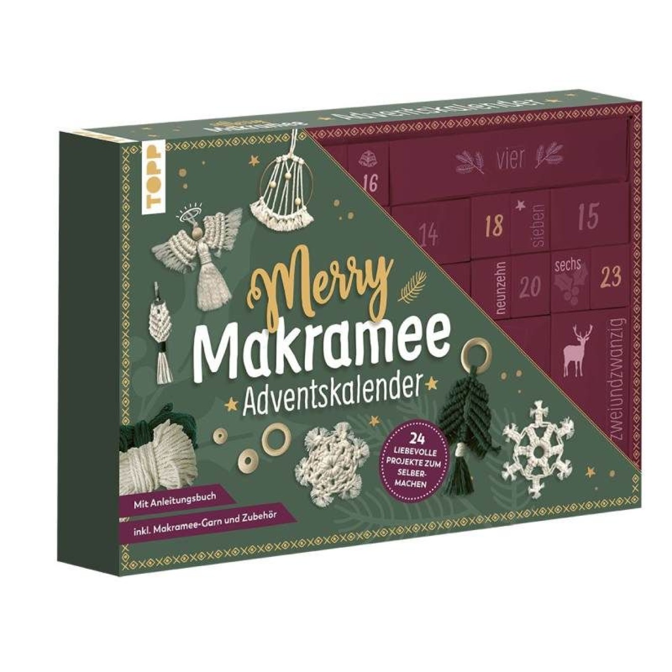 frechverlag Adventskalender Merry macrame