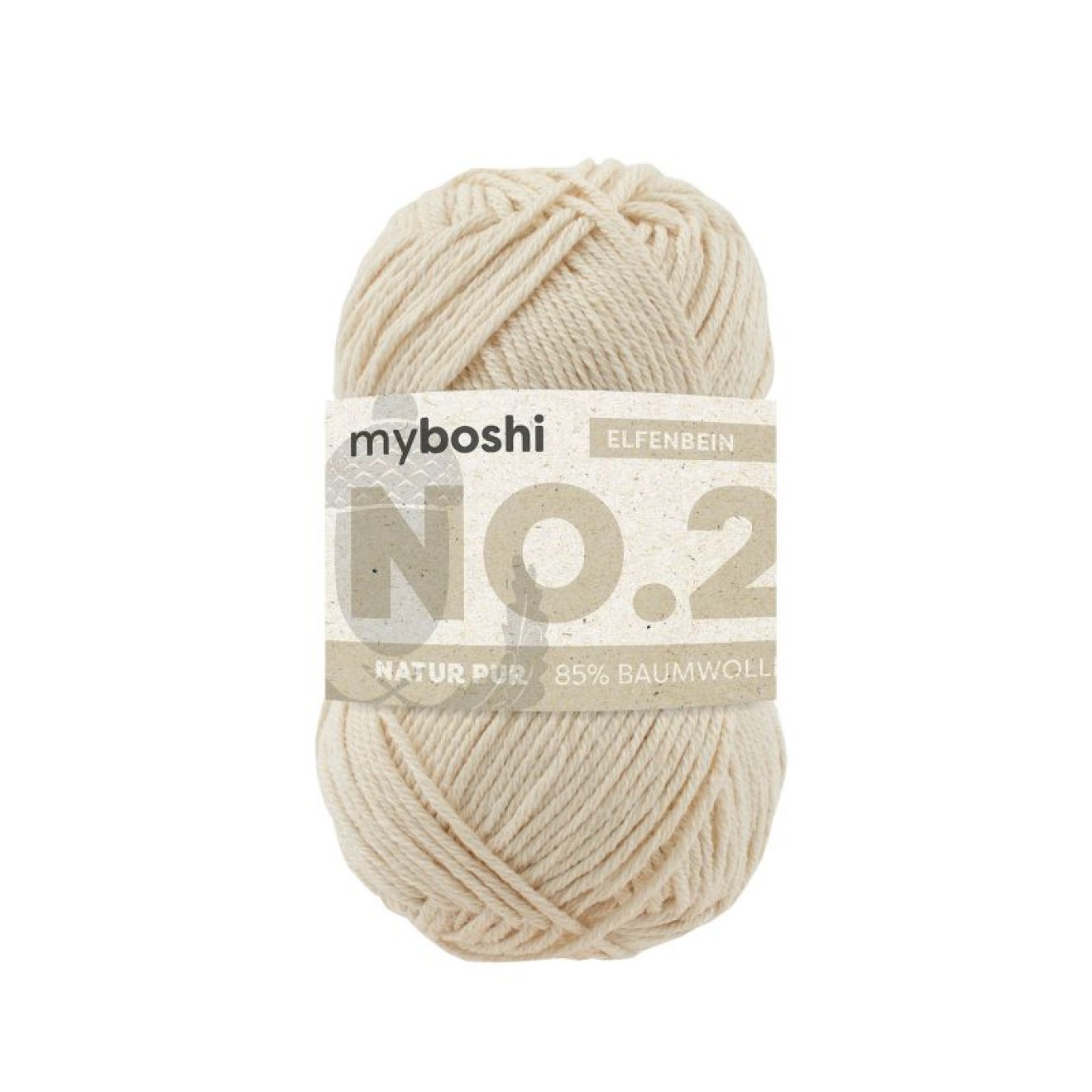 myboshi No. 2 Farbe col. Elfenbein