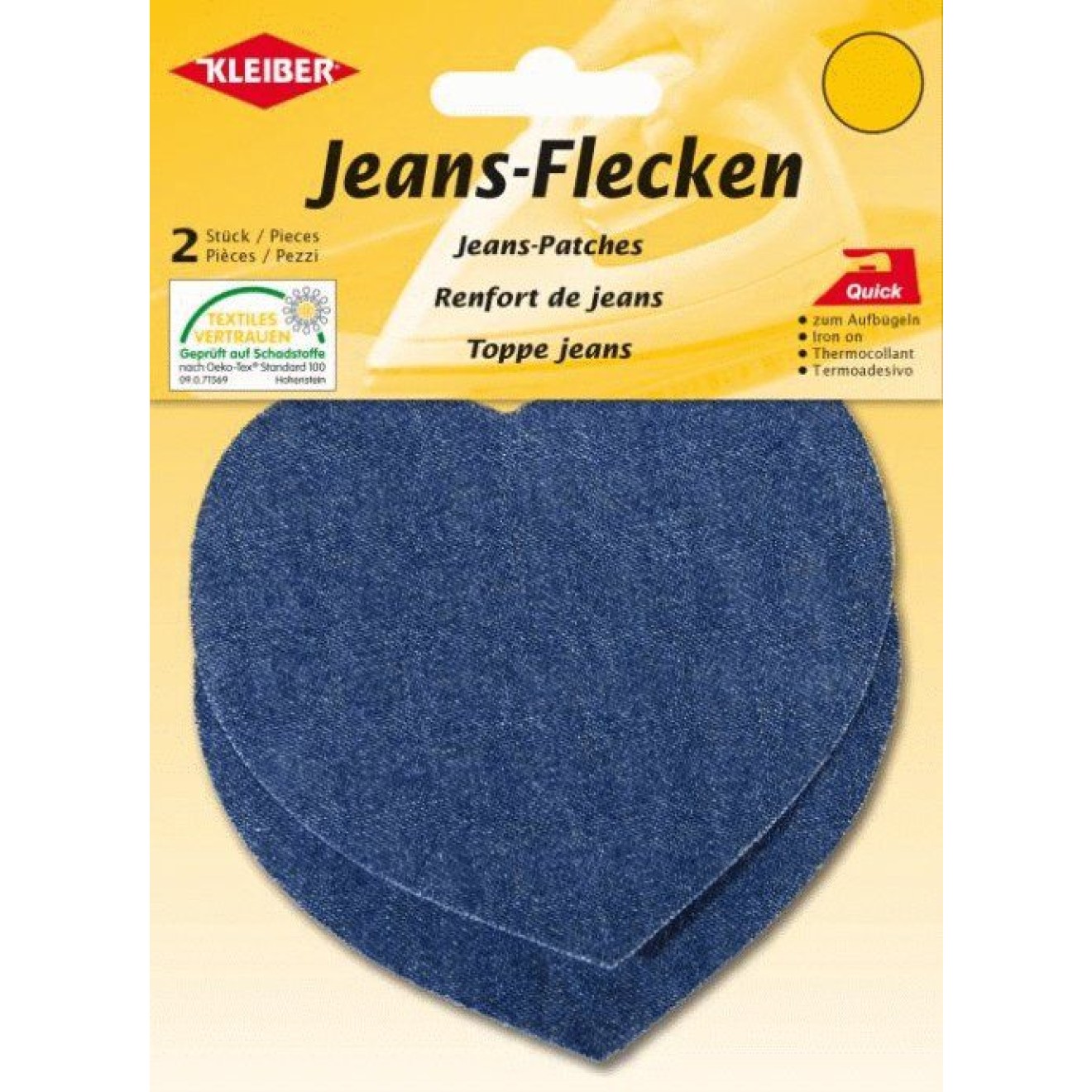 Kleiber Jeans-Flecken Herz