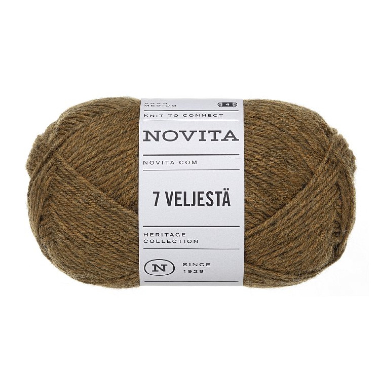 Novita 7 Veljestä colour 646 copper