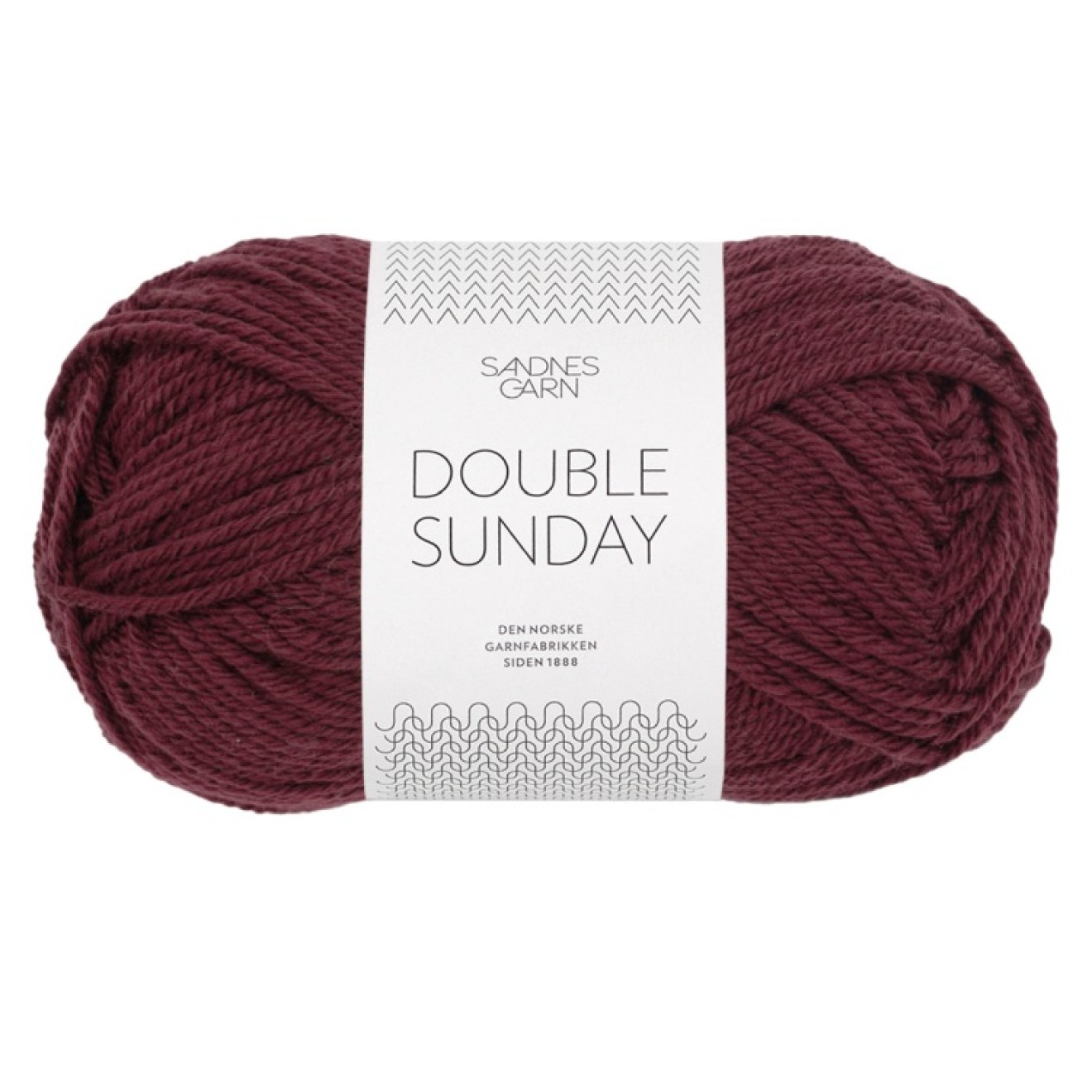 Sandnes Garn Double Sunday Farbe 4372 deep burgundy
