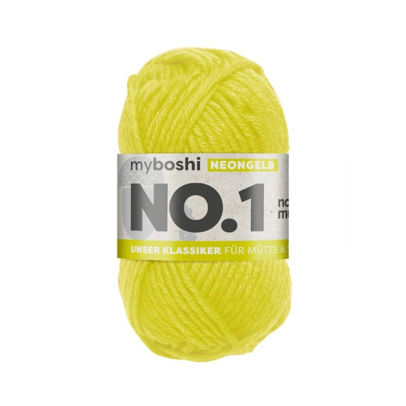myboshi No. 1 Farbe col. Neongelb