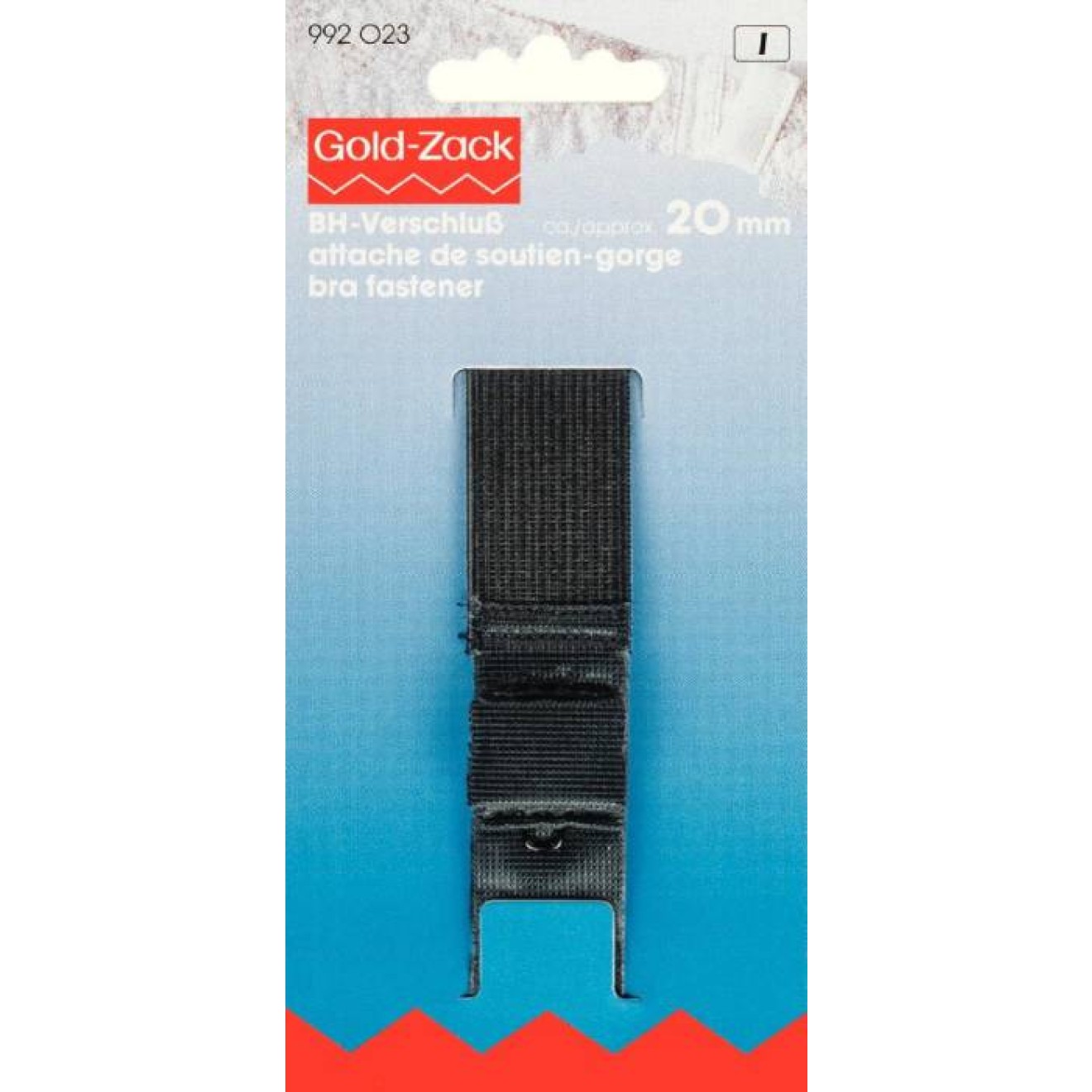 Prym BH-Verschluß 30 mm / haut
