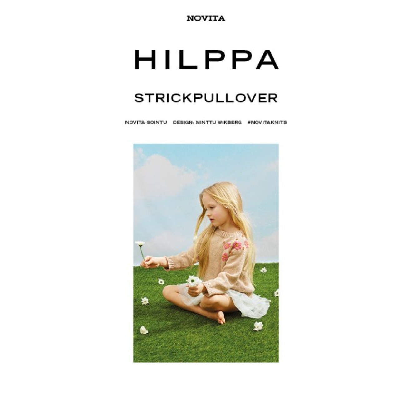 Novita single pattern single pattern Hilppa Strickpullover - German 1 piece