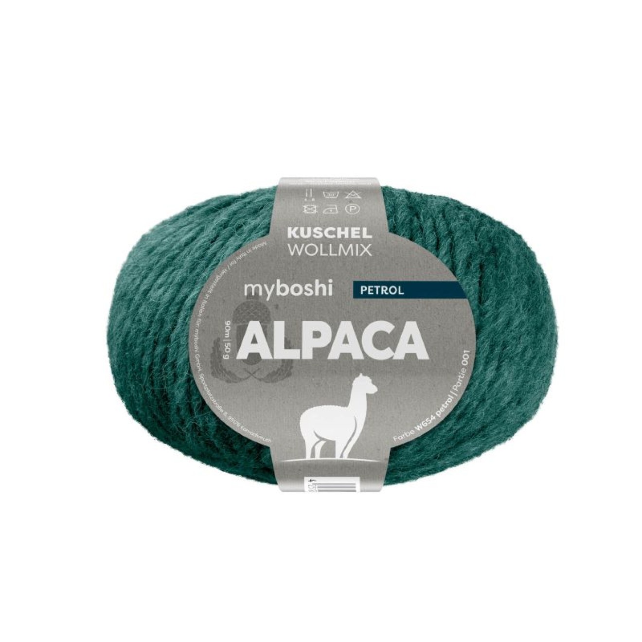 myboshi Alpaca Farbe col. Petrol