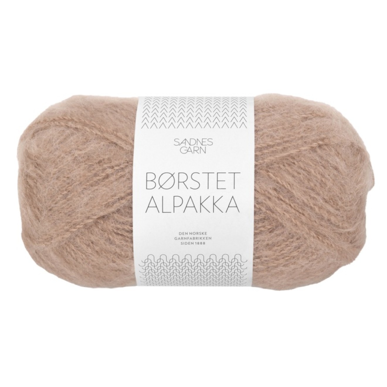 Sandnes Garn Borstet Alpakka colour 3040 caffe latte
