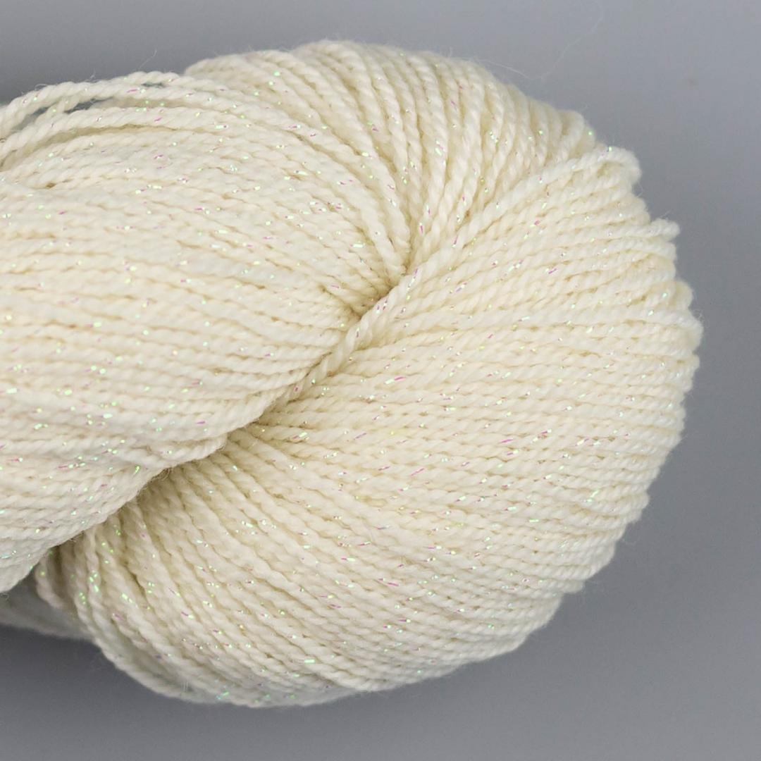 Kremke ILLAPU Wolle mit Lurex ungefärbt yarn