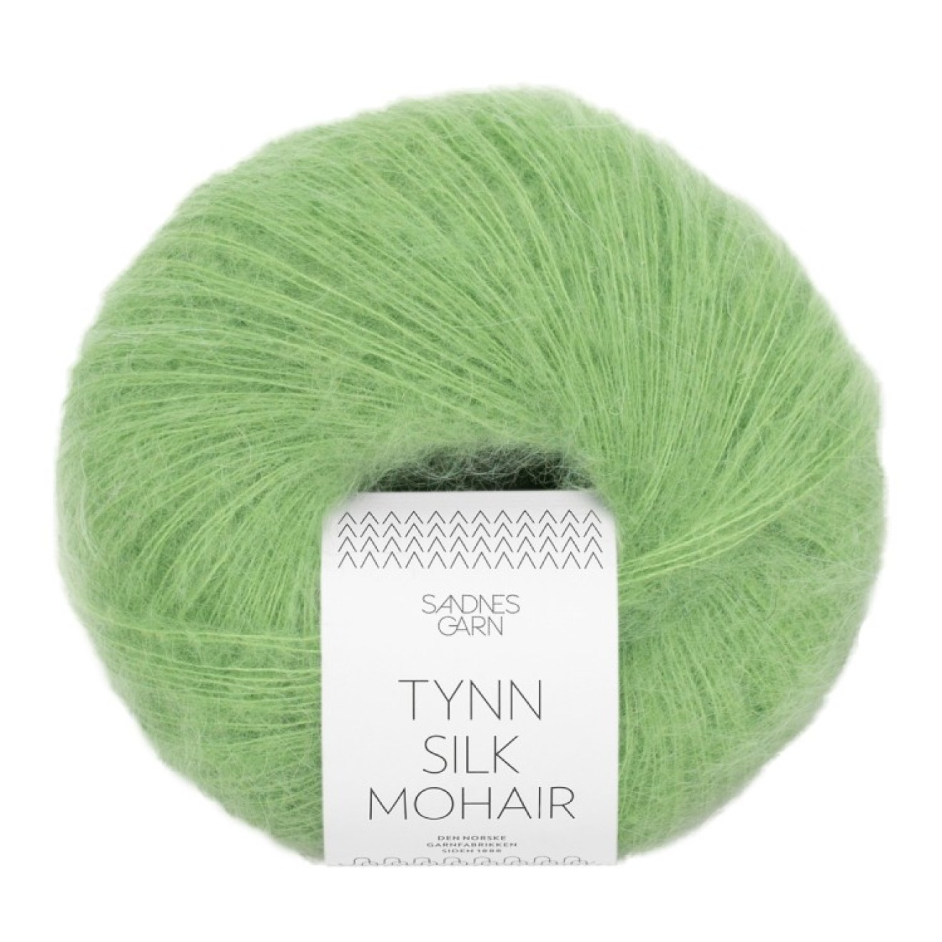 Sandnes Garn Tynn Silk Mohair colour 8733 spring green