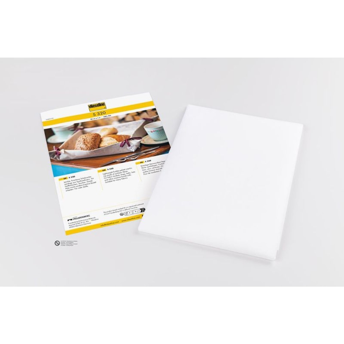 Vlieseline Schabracken-Einlage S320 colour white