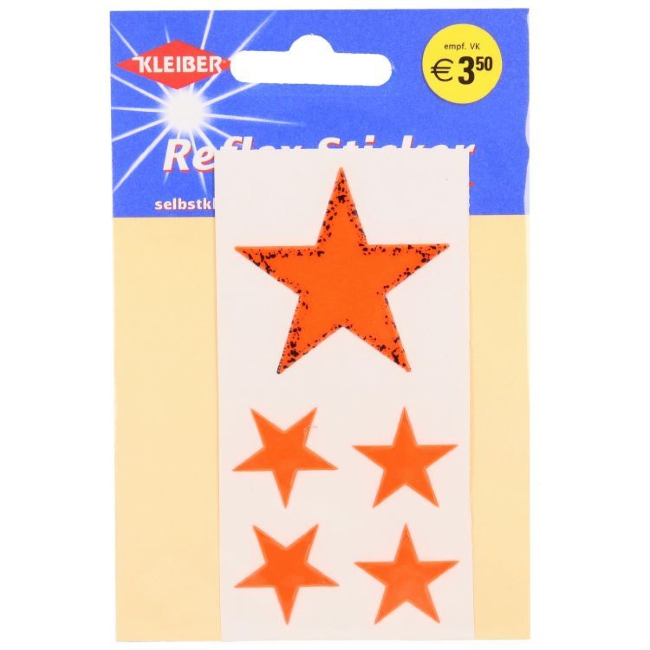 Kleiber Reflex-Sticker 01 orange