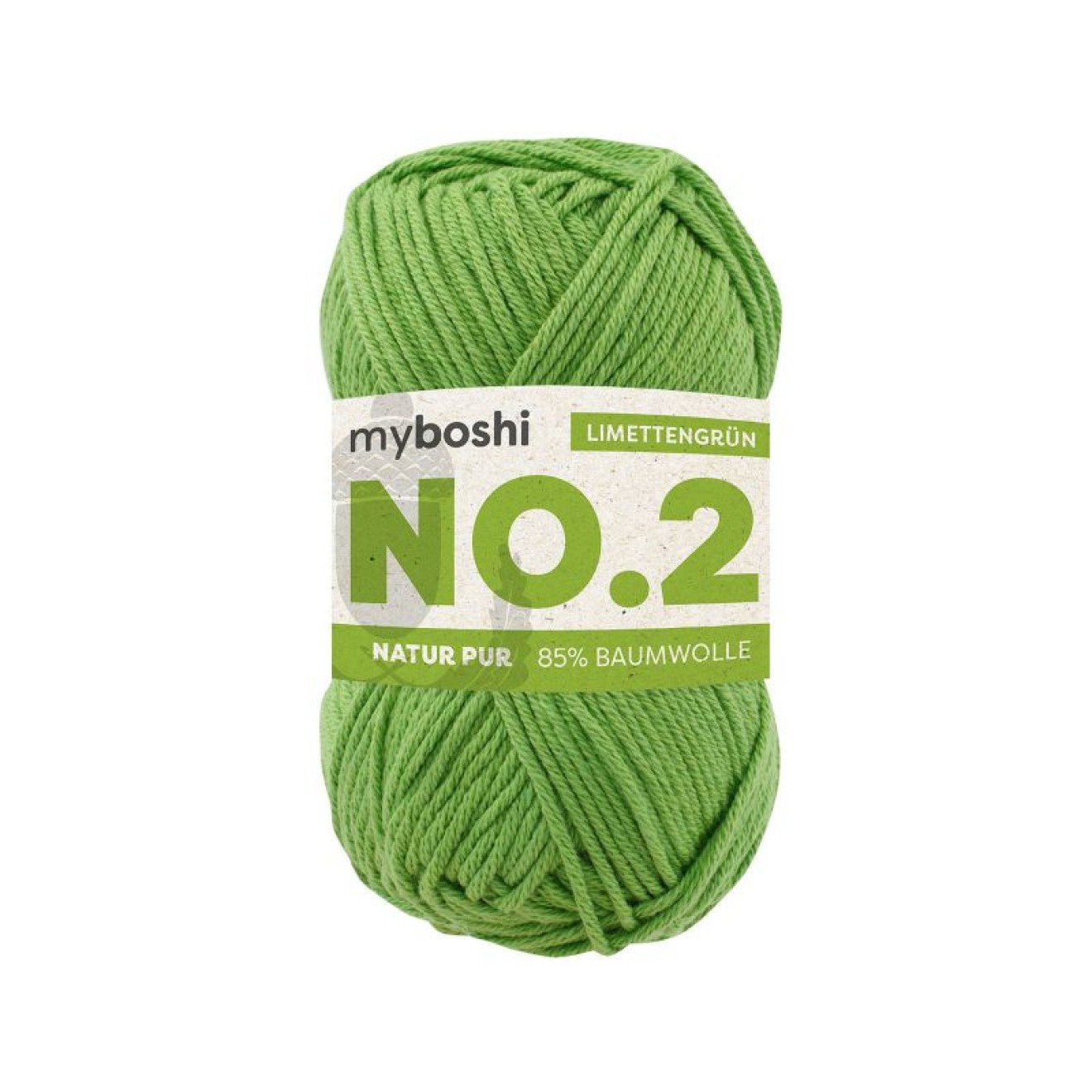 myboshi No. 2 Farbe col. Limettengrün