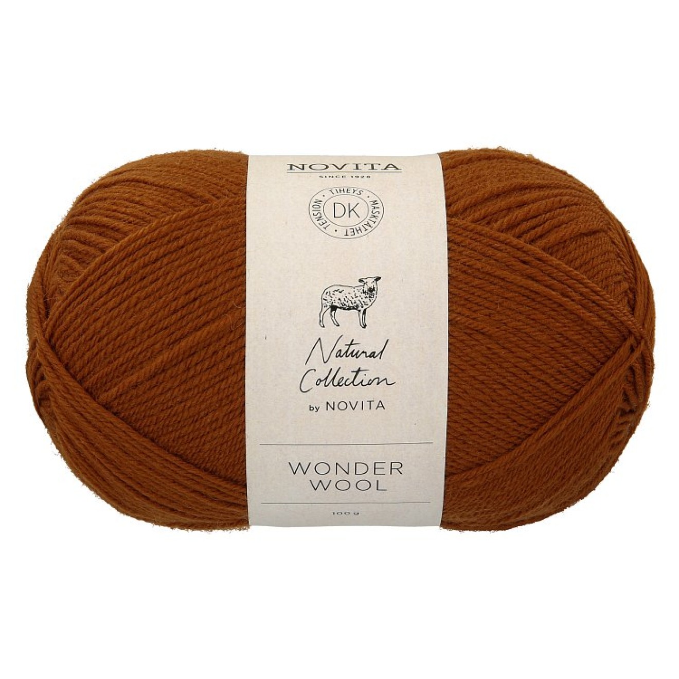 Novita Wonder Wool DK colour 663 mushroom