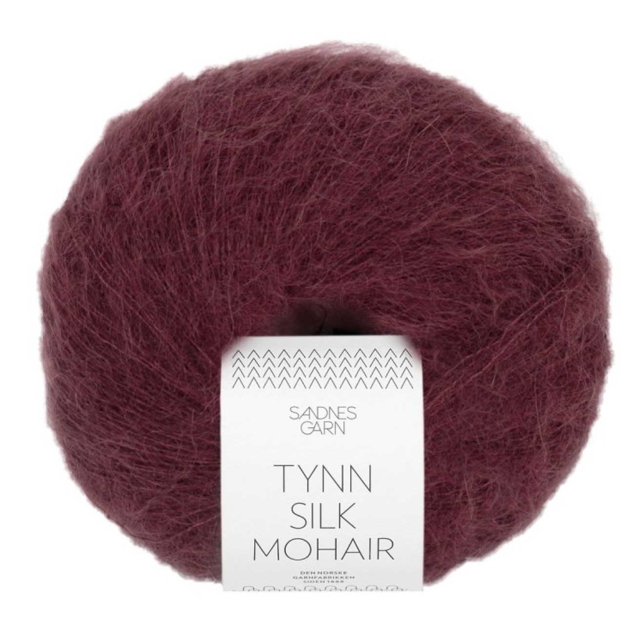 Sandnes Garn Tynn Silk Mohair colour 4372 deep burgundy
