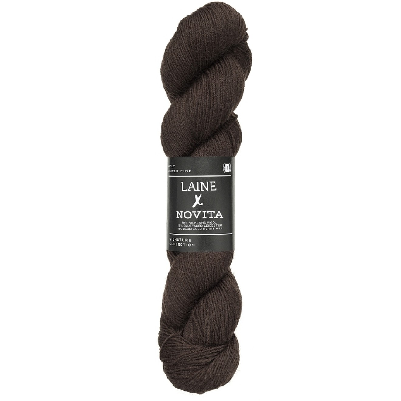 Novita Laine 4-ply Farbe 6631 woodland bark