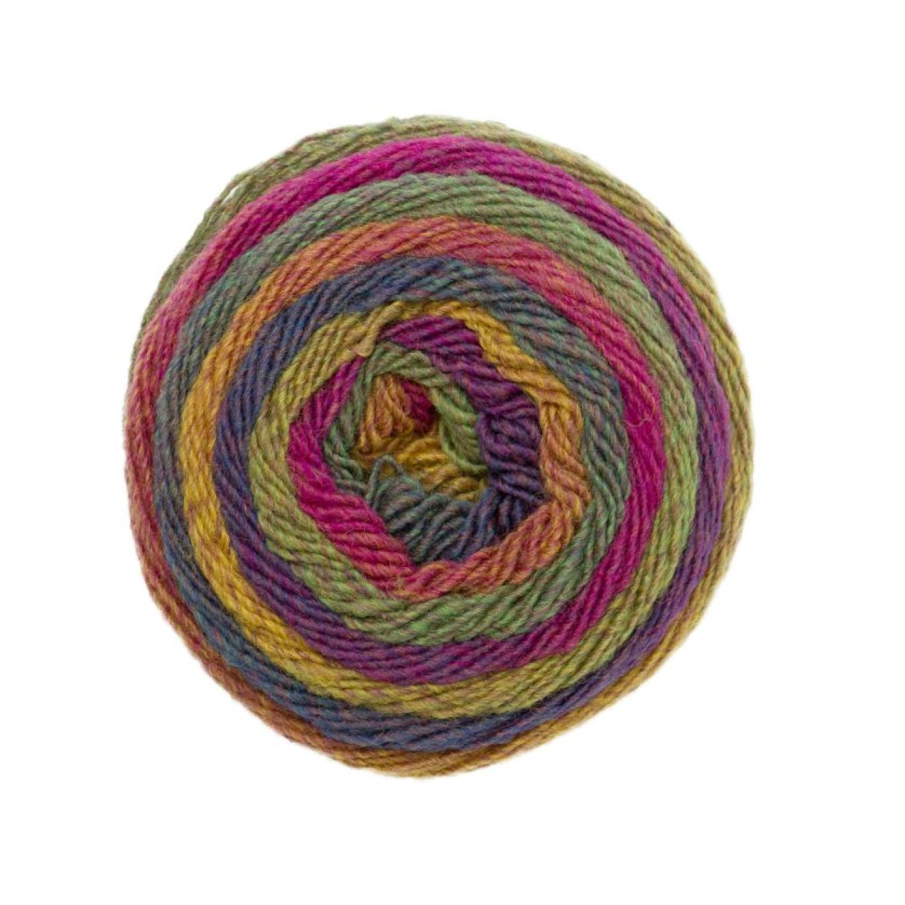 Pro Lana Diamant Farbe 95 green/yellow/wine red