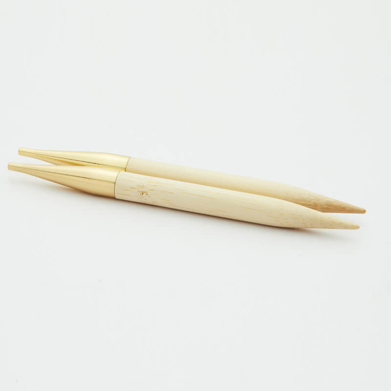 KnitPro Austauschbare Rundstricknadeln bamboo 3,25 mm 13 cm 2 St