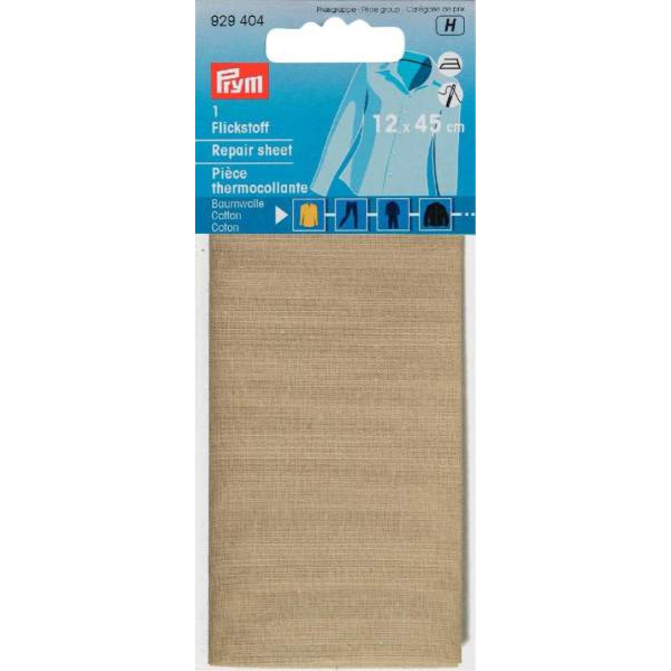 Prym patch fabric 12x45 cm / beige