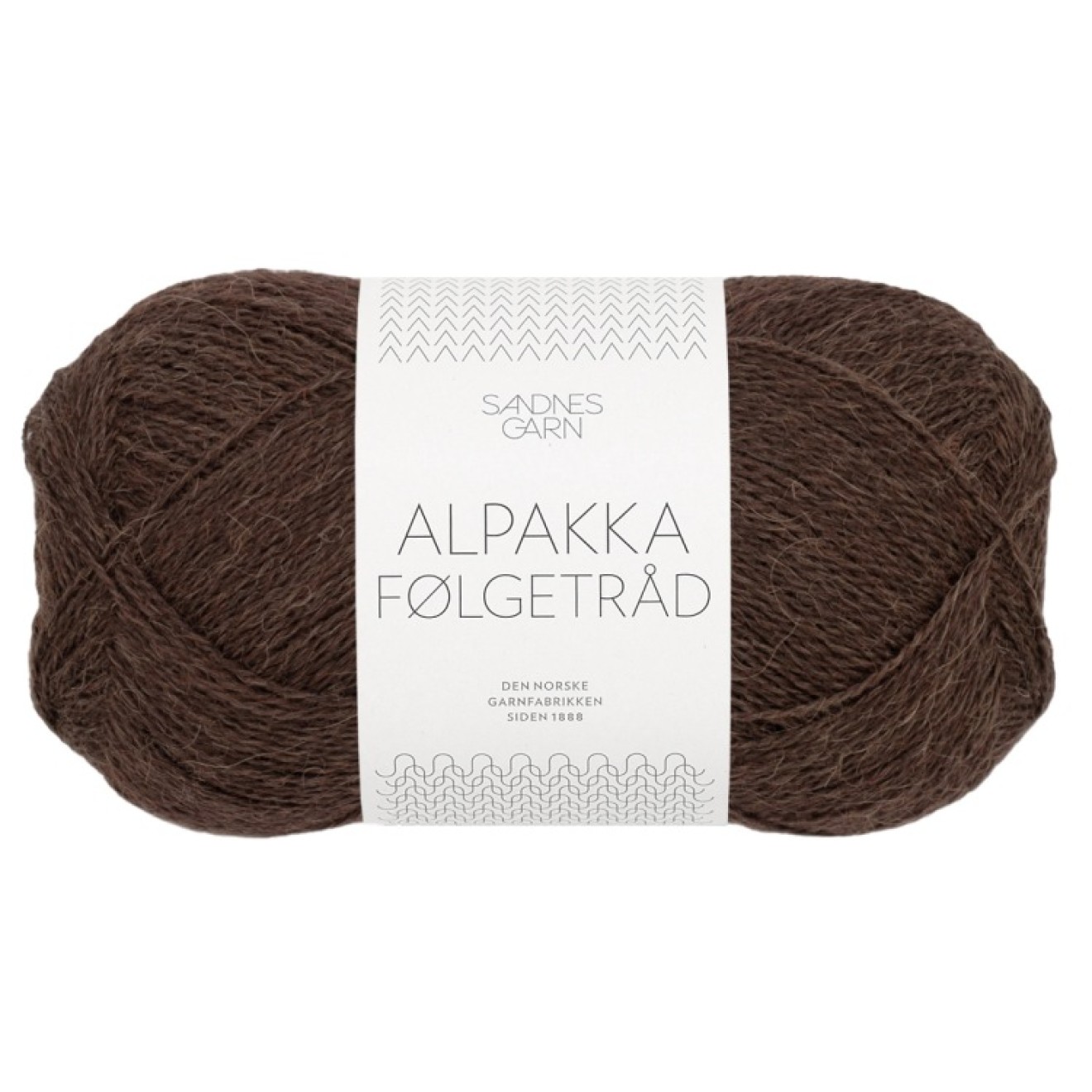 Sandnes Garn Alpakka Folgetrad Farbe 3091 cacao nibs