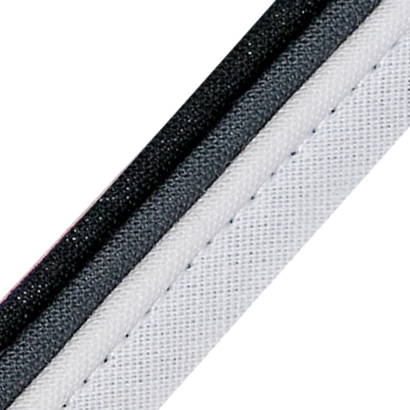 HANABI Paspelband 3 coloured 14 mm colour 3069 white/grey/black