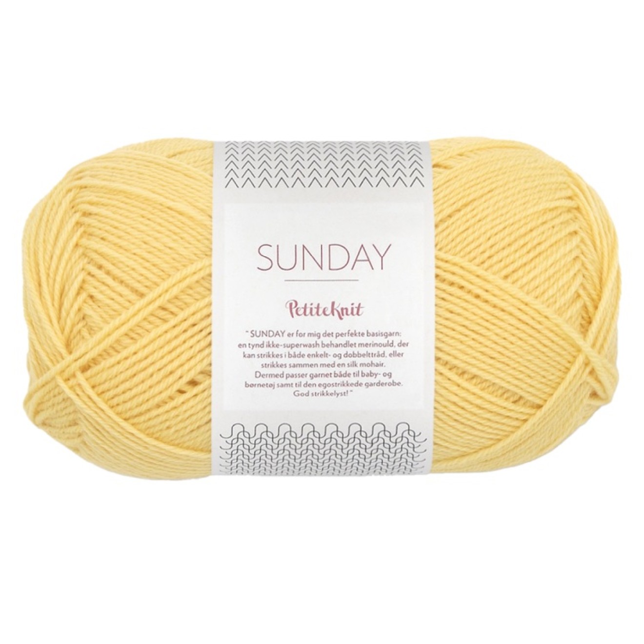 Sandnes Garn Sunday by PetiteKnit colour 2013 pineapple