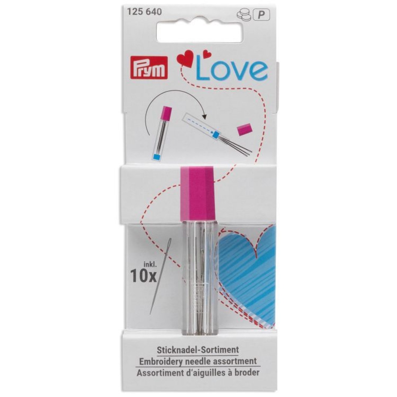 Prym Sticknadel Sortiment 7,9x1,4x1,4cm