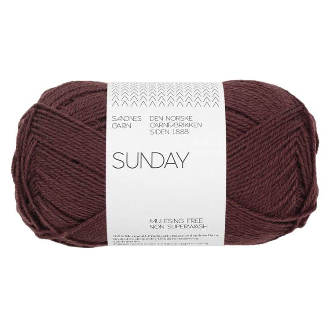 Sandnes Garn Sunday Farbe 4381 dark fudge