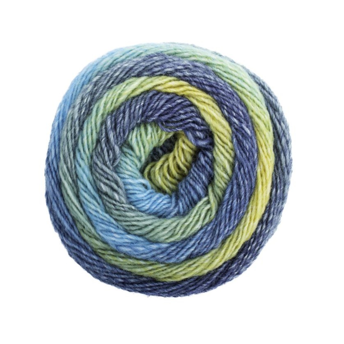 Pro Lana Diamant Farbe 90 yellow/blue