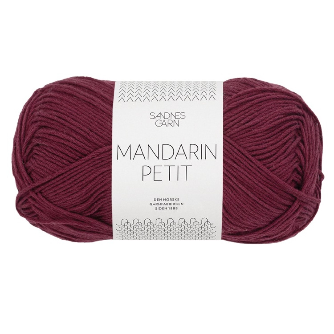 Sandnes Garn Mandarin Petit colour 4372 deep burgundy