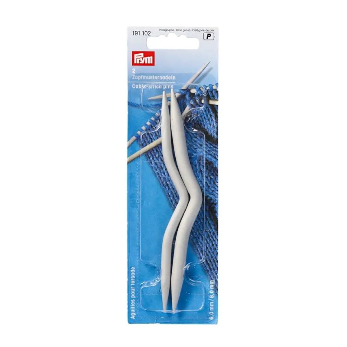 Prym cable needles 6,00+8,00 mm