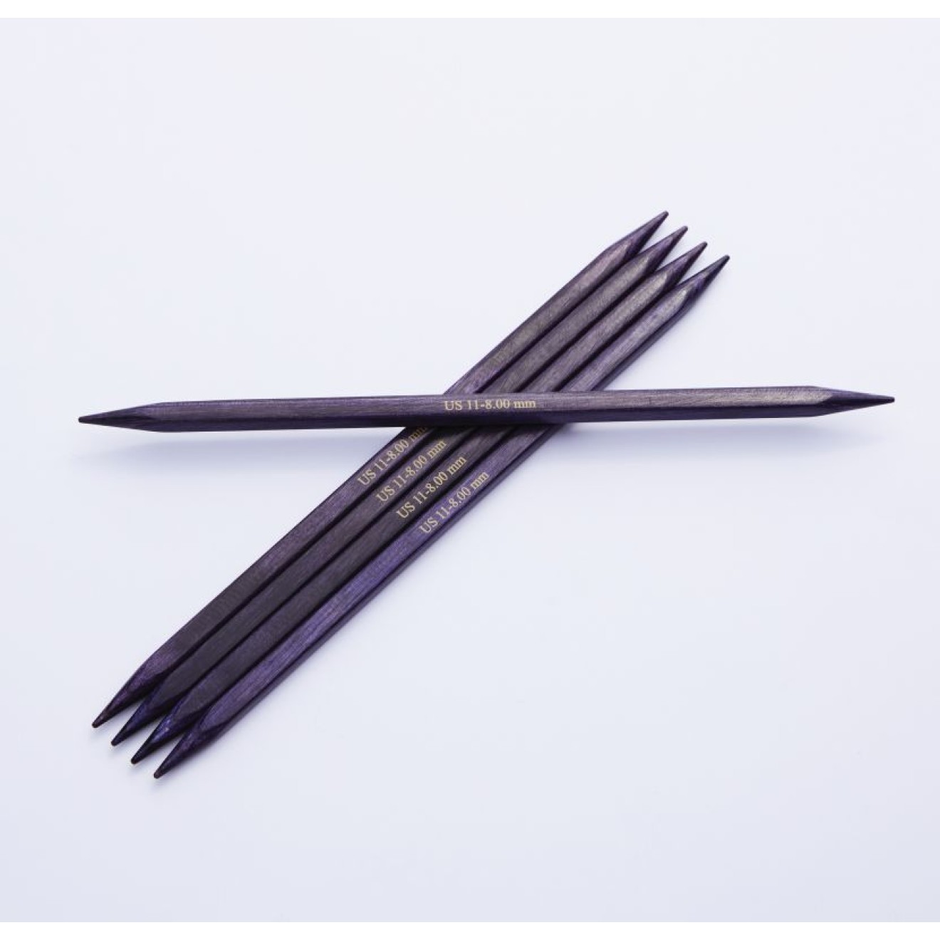 KnitPro double point needle set Jadore Cubics 8,00 mm / 15 cm