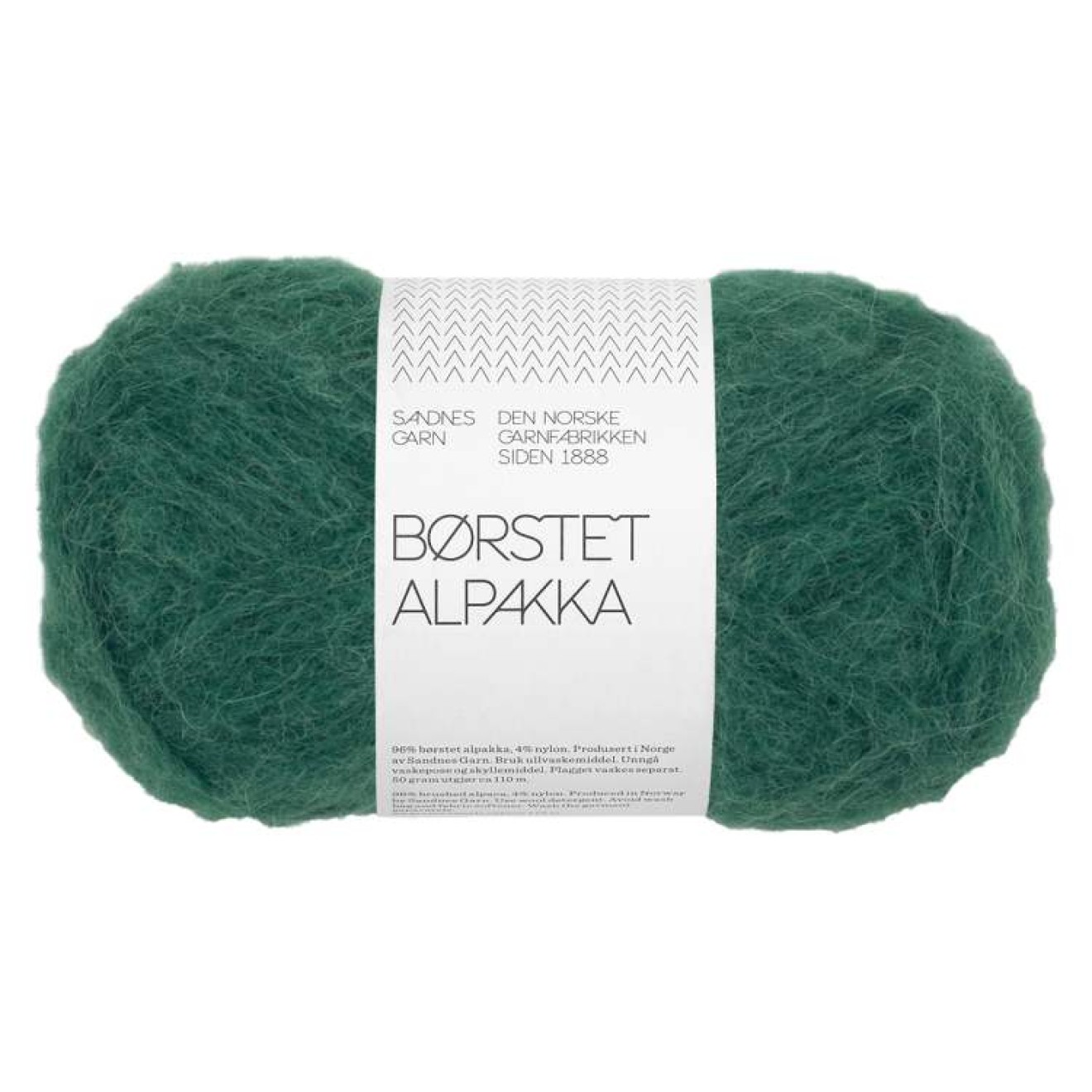 Sandnes Garn Borstet Alpakka colour 7772 rain forest