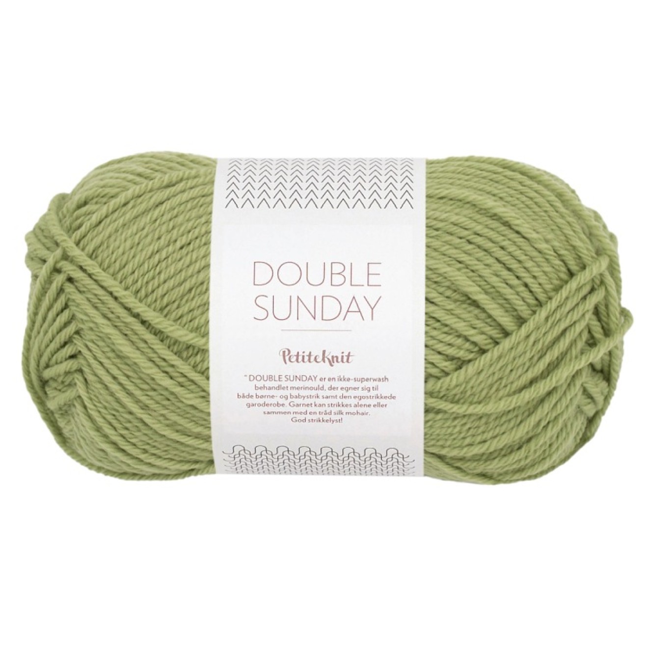 Sandnes Garn Double Sunday by PetiteKnit colour 9533 green tea
