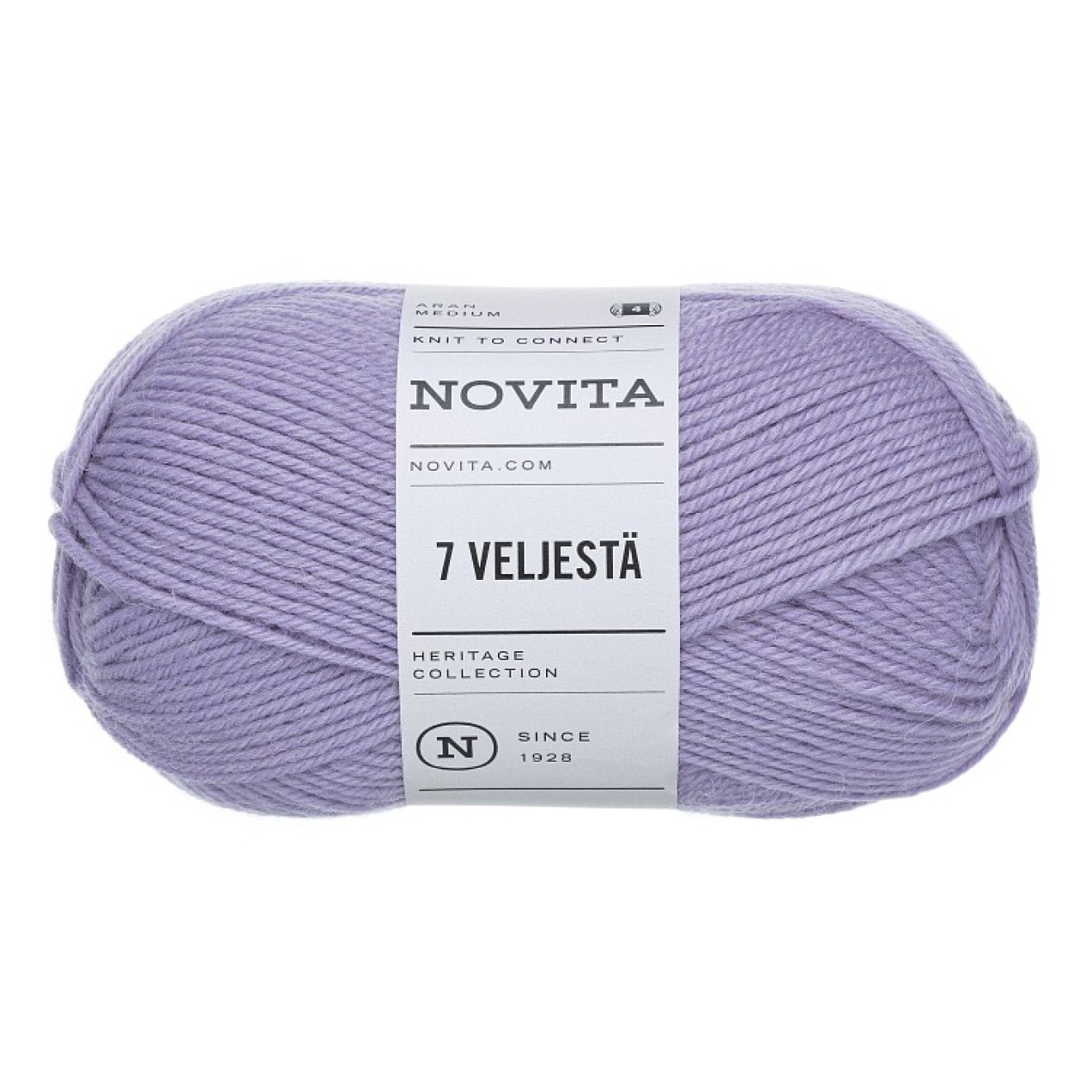 Novita 7 Veljestä colour 730 blueberry milk