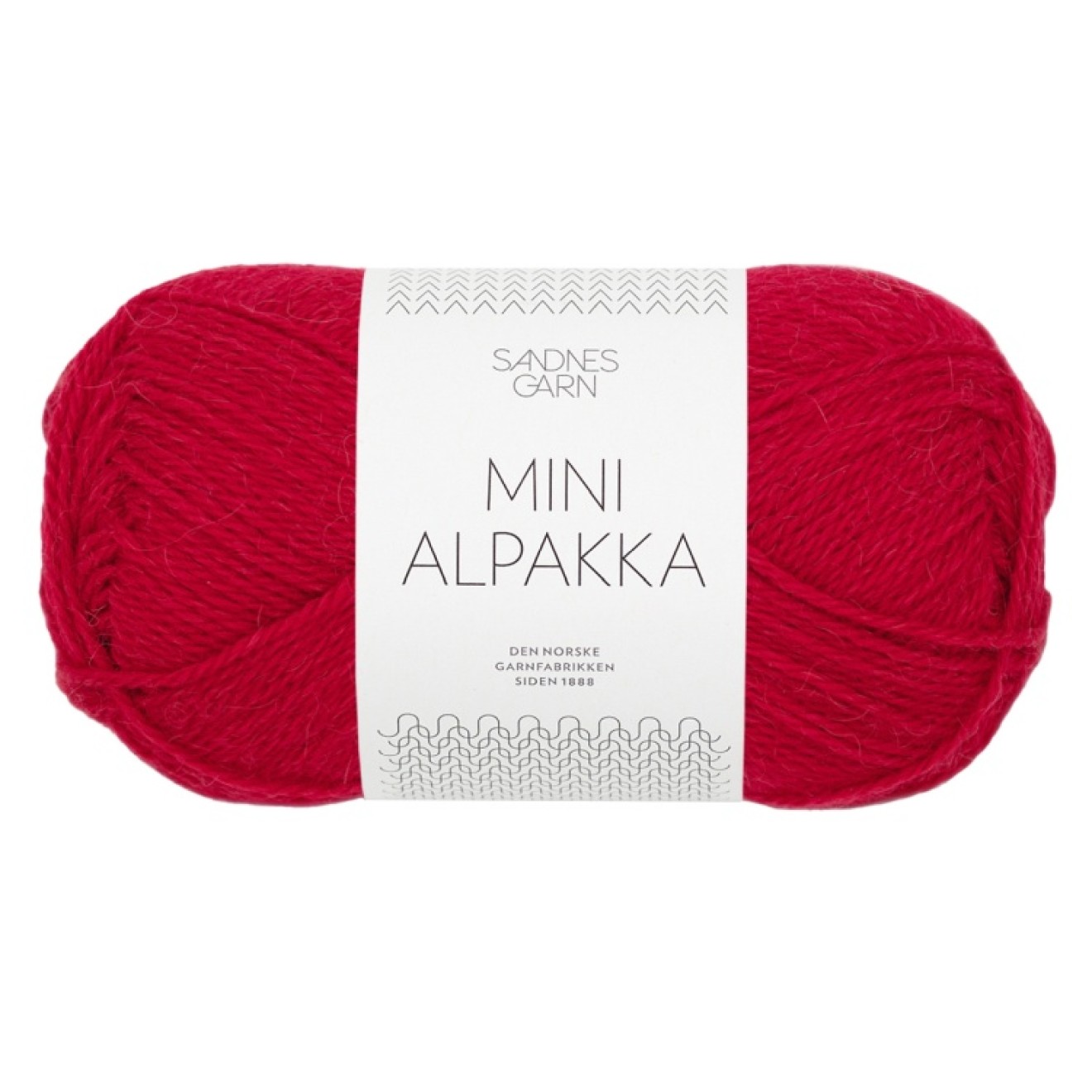 Sandnes Garn Mini Alpakka Farbe 4219 true red