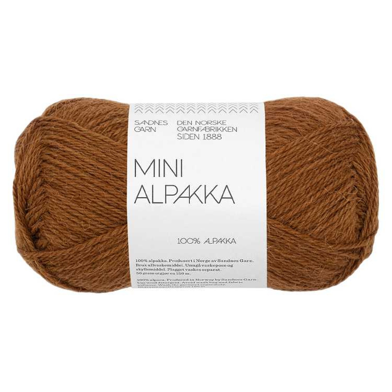 Sandnes Garn Mini Alpakka Farbe 2573 monks robe