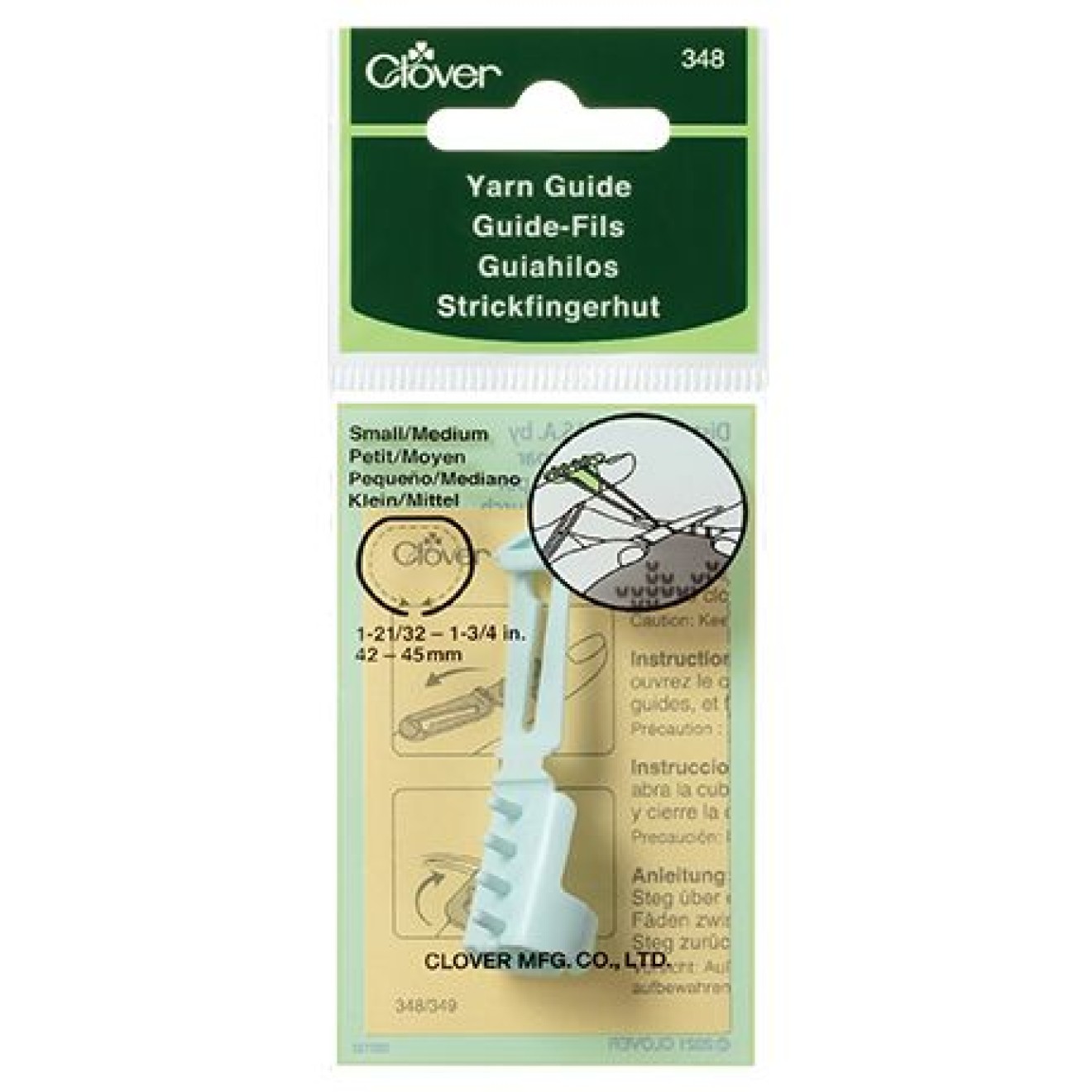 Clover Strickfingerhut thimble