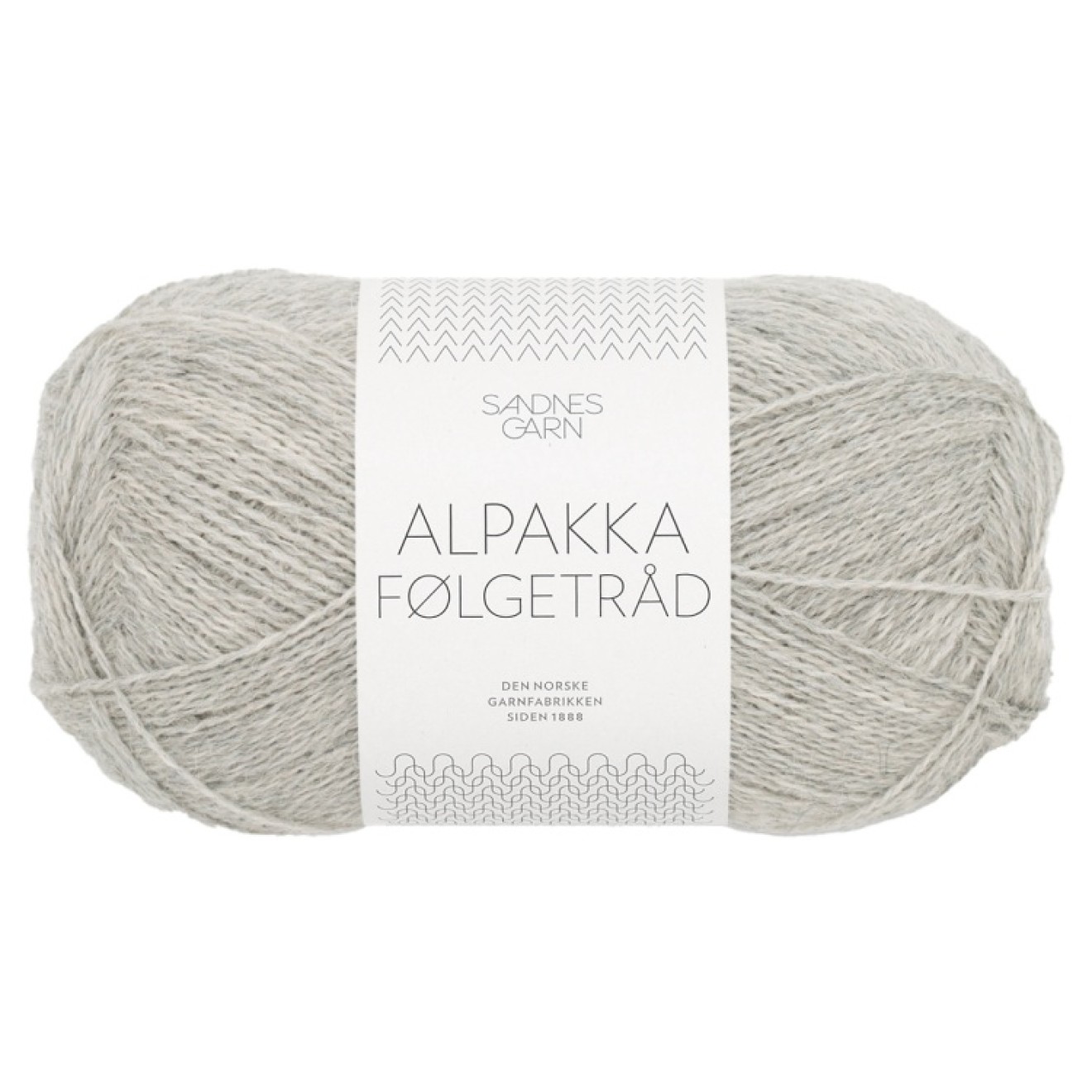 Sandnes Garn Alpakka Folgetrad colour 1032 light grey mottled