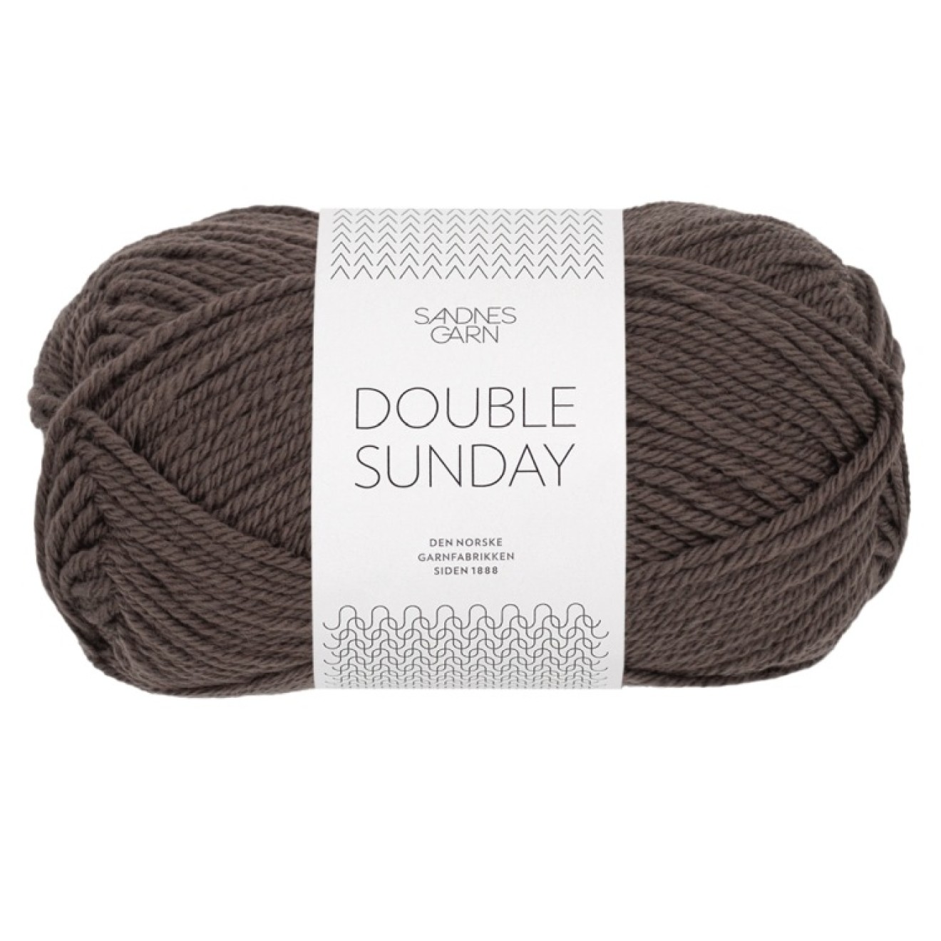 Sandnes Garn Double Sunday Farbe 3880 dark chocolate