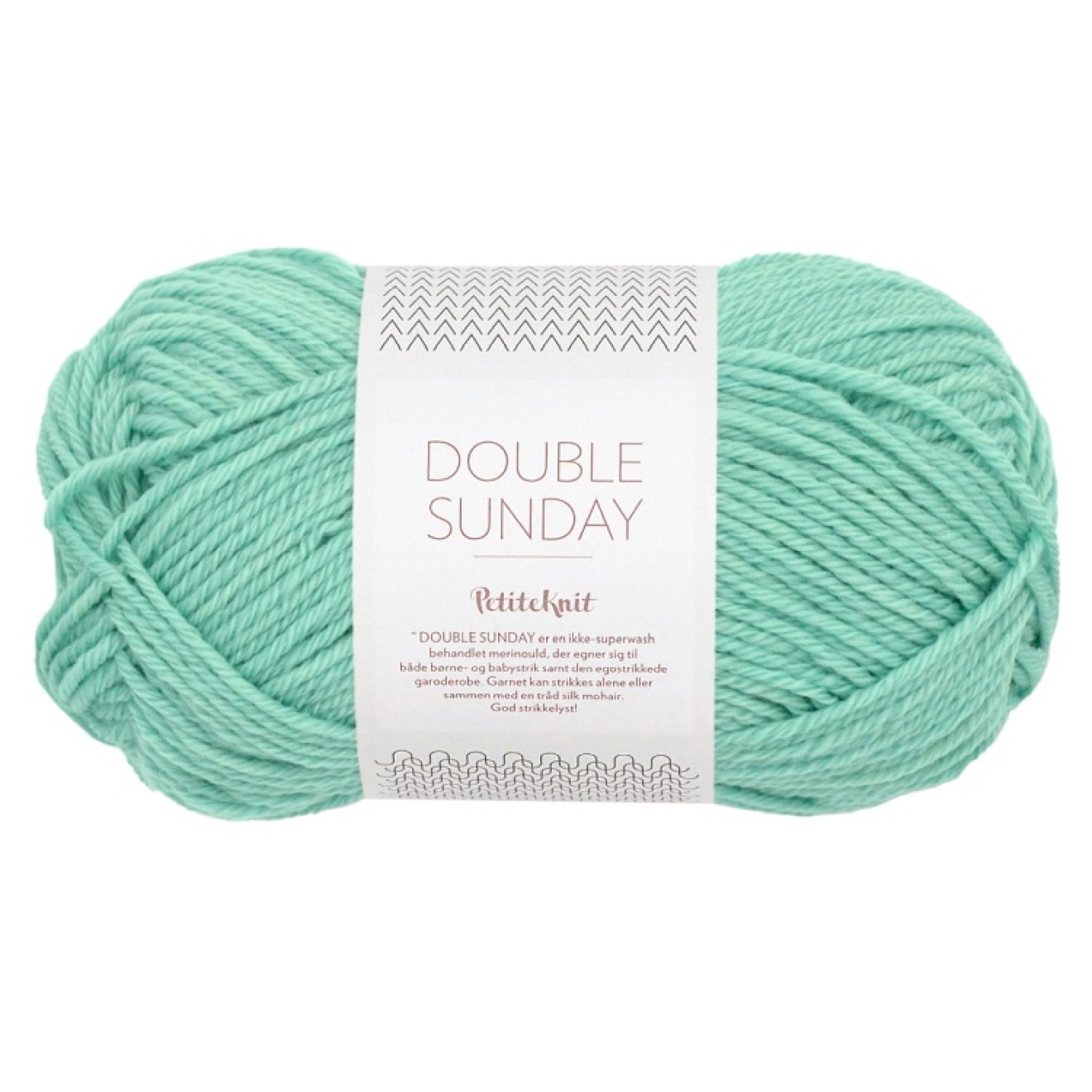 Sandnes Garn Double Sunday by PetiteKnit colour 7723 mint