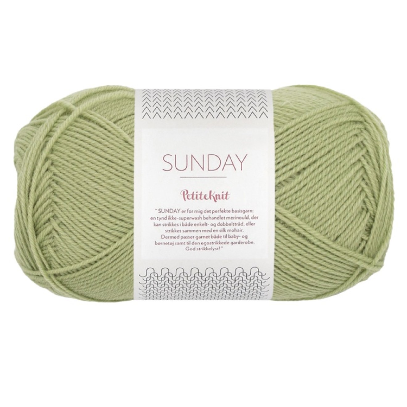 Sandnes Garn Sunday by PetiteKnit Farbe 9533 green tea