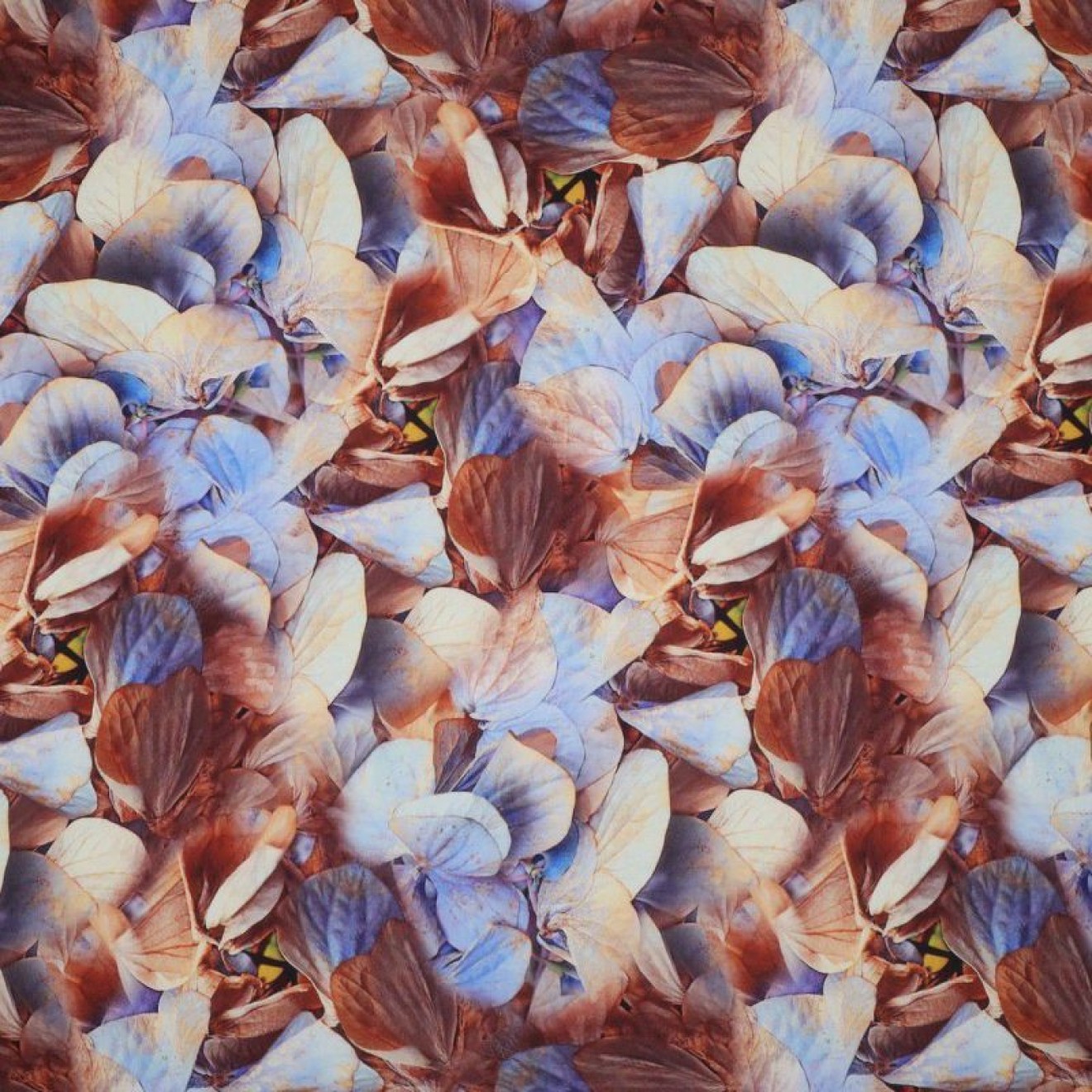 House of Inés Radiance Digital Leaves colour 001 Aqua