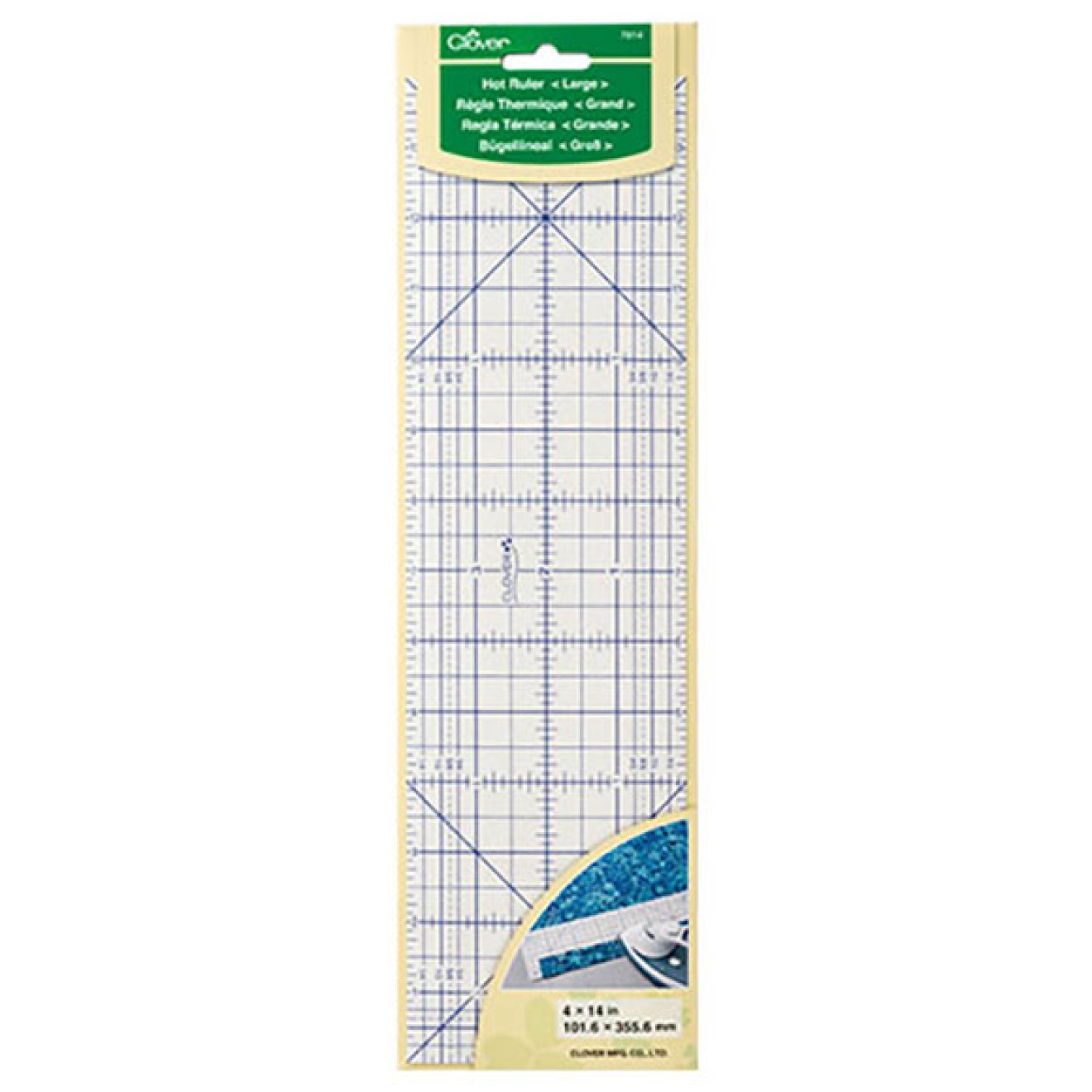 Clover Bügellineal 101,6 x 355,6 mm /
