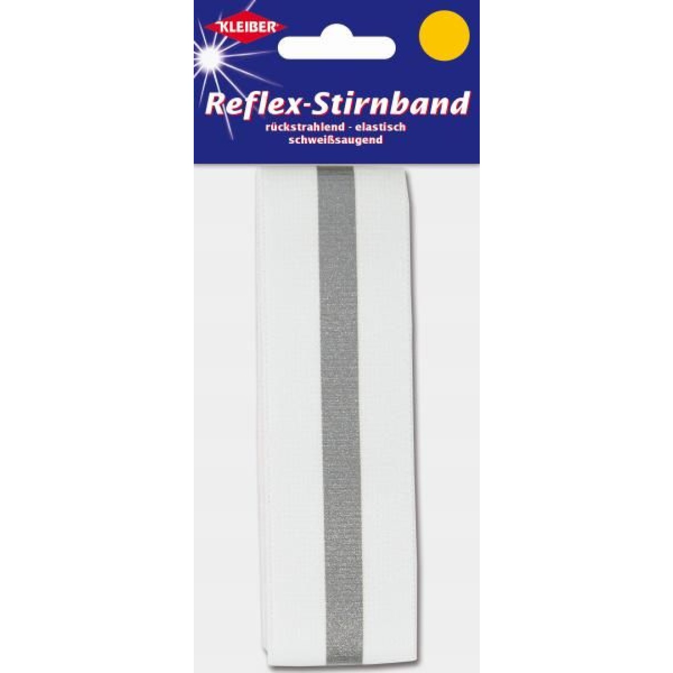 Kleiber Reflex-Stirnband 03 weiß