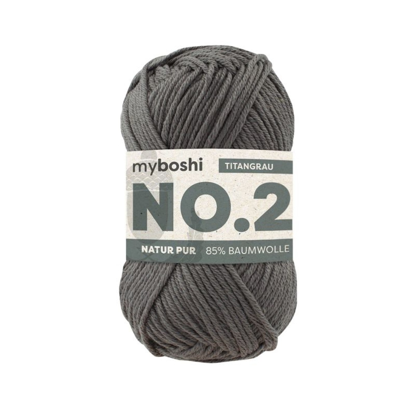 myboshi No. 2 Farbe col. Titangrau