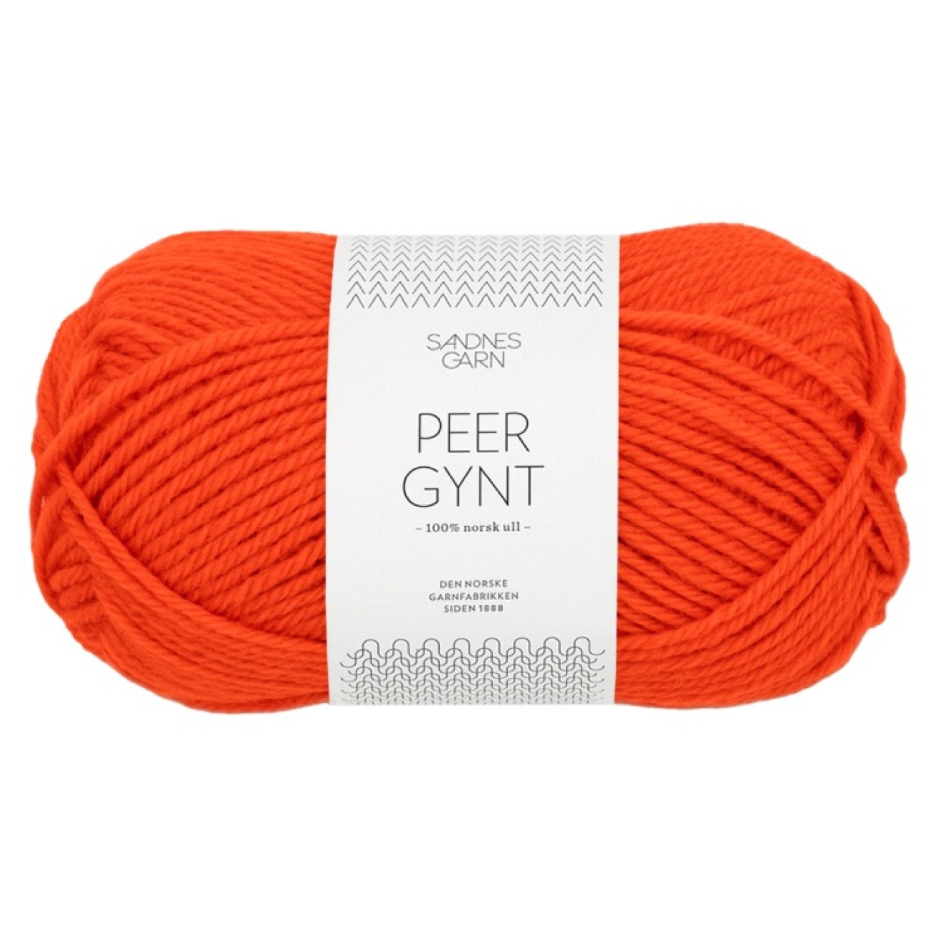 Sandnes Garn Peer Gynt colour 3819 spicy orange