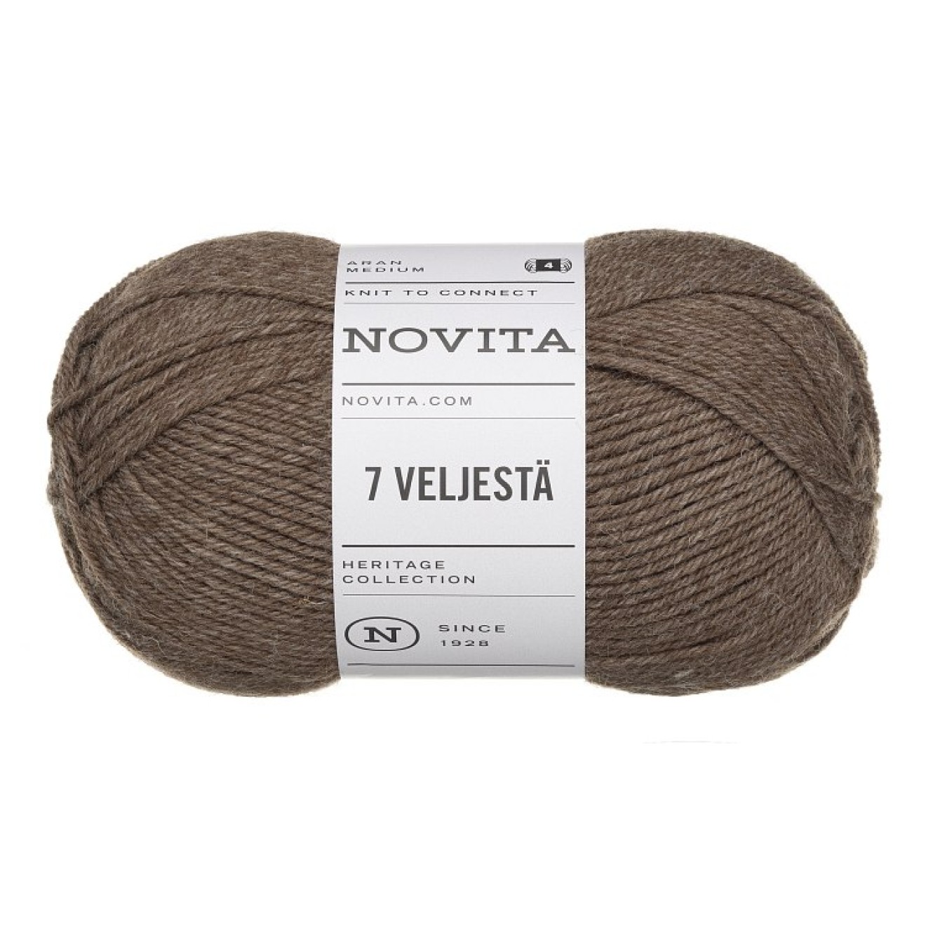 Novita 7 Veljestä colour 68 forest mushroom