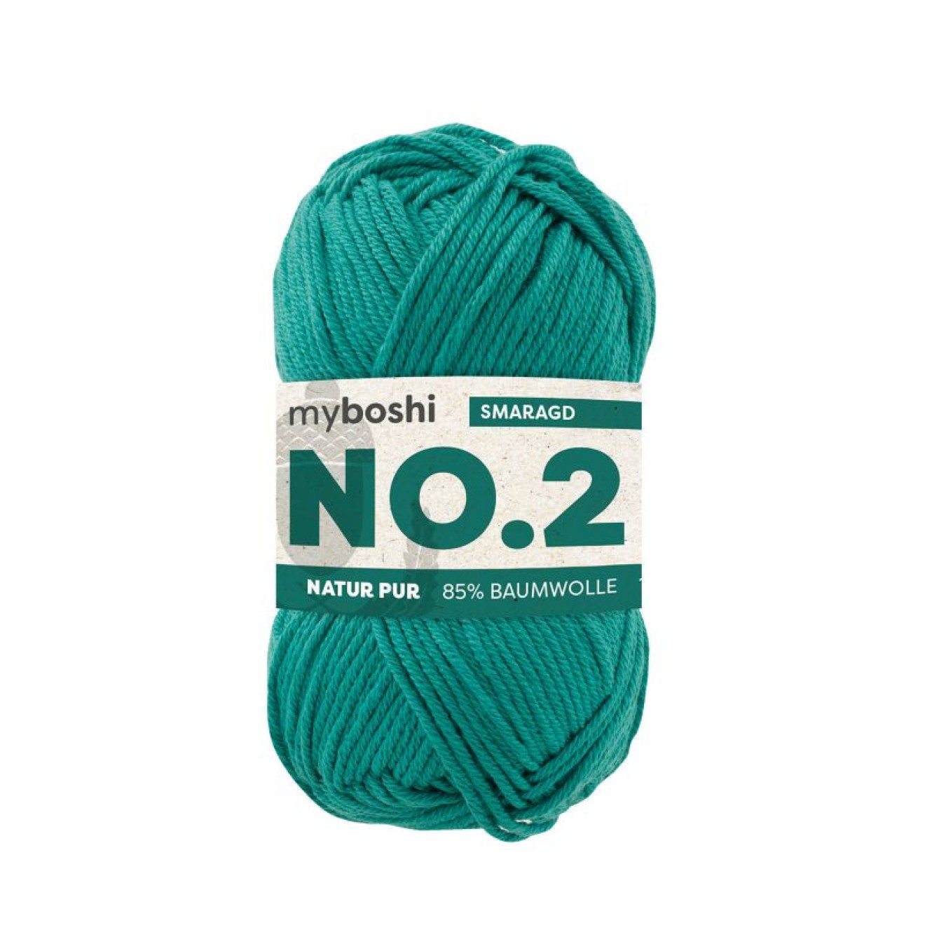 myboshi No. 2 Farbe col. Smaragd