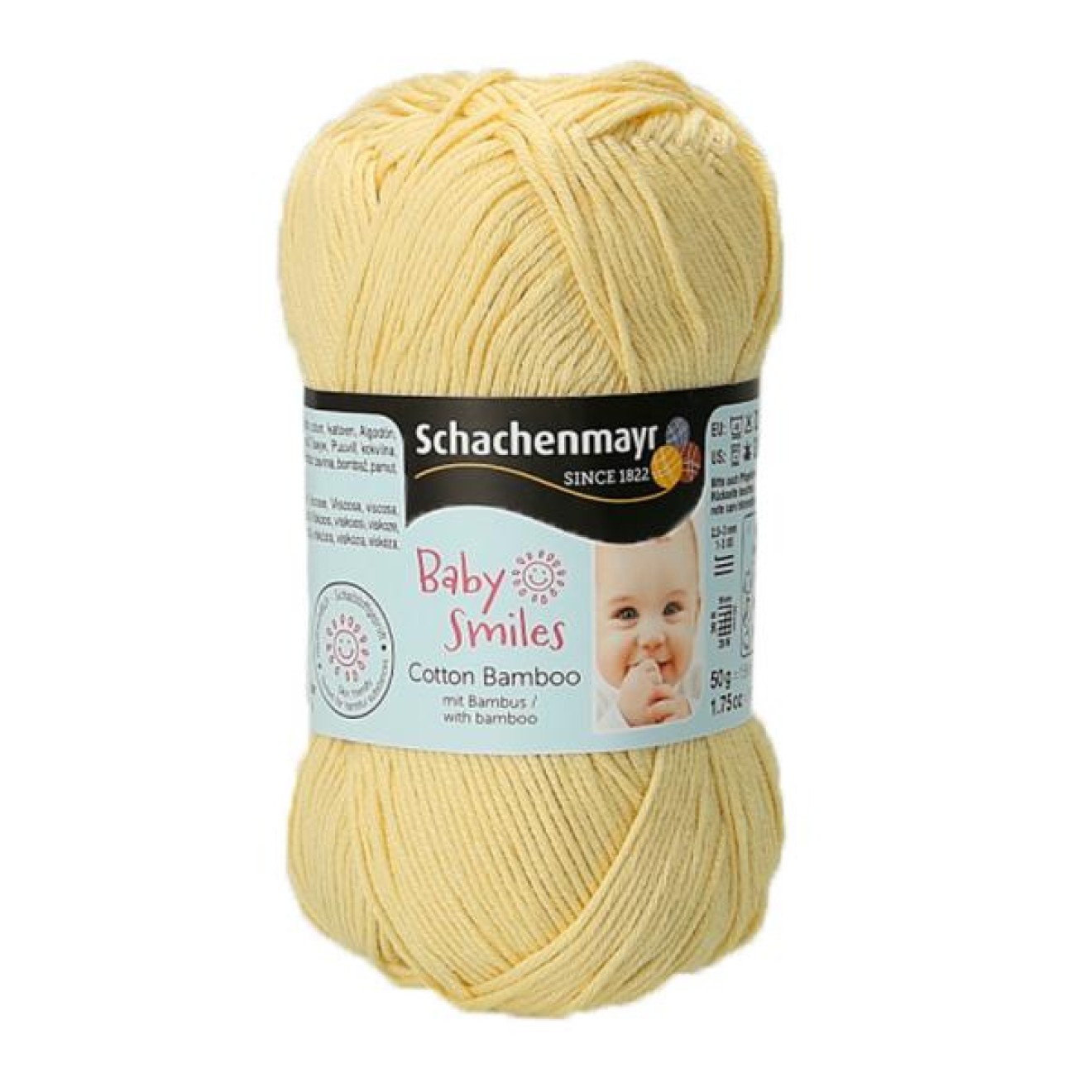 Schachenmayr Baby Smiles Cotton Bamboo Farbe 01021 vanilla