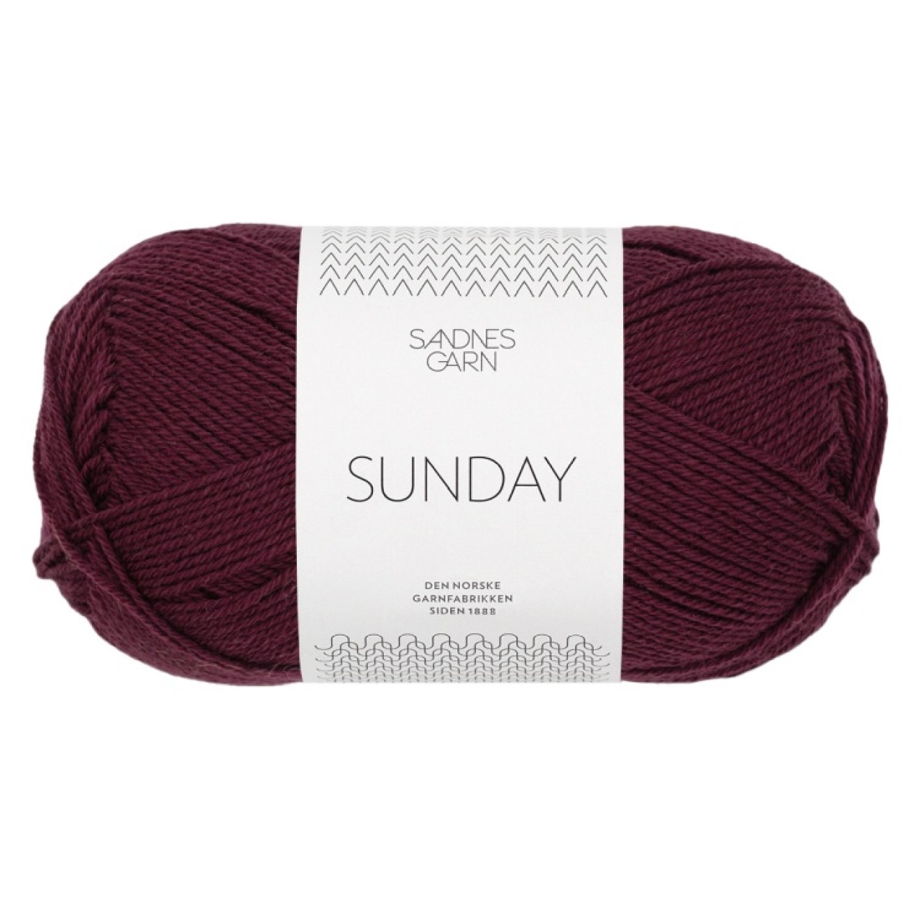 Sandnes Garn Sunday Farbe 4372 deep burgundy